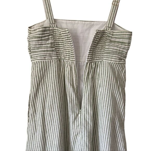 Abercrombie & Fitch Emerson Linen Blend Skort Romper size L Tall - Picture 11 of 11